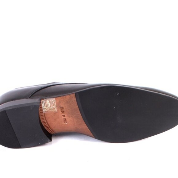 Giovanni Conti 2521 Black Leather Classic Lace-Up Dress Shoes - Picture 8 of 8